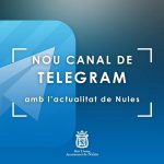 Nules apropa l'actualitat municipal a través del canal Telegram