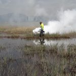 Nules intensifica los tratamientos para reducir poblaciones de mosquitos ante la acumulación de agua en el término municipal