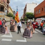 Nules celebra la primera procesión cívica para conmemorar la festividad del 9 d´Octubre