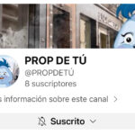 EL CANAL DE YOUTUBE @PROPDETÚ OFERIX AL COMERÇ CONTINGUT D'INTERÈS I PROMOCIONA ELS SEUS PRODUCTES