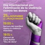 NULES CONMEMORA EL DÍA INTERNACIONAL PARA LA ELIMINACIÓN DE LA VIOLENCIA CONTRA LAS MUJERES CON DIFERENTES ACTOS