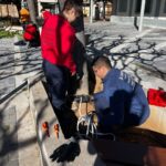 LOS ALUMNOS DEL TALENTO JOVEN COLABORAN EN LA CAMPAÑA COMERCIAL EL CENTRO SE ILUMINA