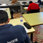 ELS ALUMNES D'ELECTRICITAT S'EXAMINEN DEL MÒDUL OPERACIONS D'ESTÈS I TENSAT DE CONDUCTORS A XARXES ELÈCTRIQUES AÈRIES I SUBTERRÀNIES