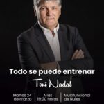 TONI NADAL PROTAGONIZARÀ LA NUEVA CONFERENCIA DEL CICLO ÁGORA NULES