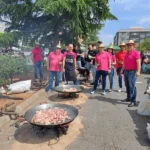 MILERS DE PERSONES PARTICIPEN EN LA TRADICIONAL FESTA DE LES PAELLES DE NULES