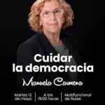 MANUELA CARMENA VISITA DIMARTS NULES