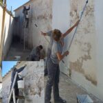 EL ALUMNADO DE ALBAÑILERÍA FINALIZA LOS TRABAJOS DE MEJORA Y PINTURA DEL ALMACÉN DEL CEMENTERIO MUNICIPAL