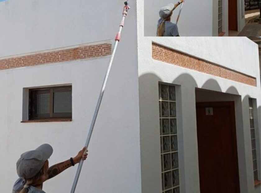 FOTO PINTURA BAÑOS CEMENTERIO