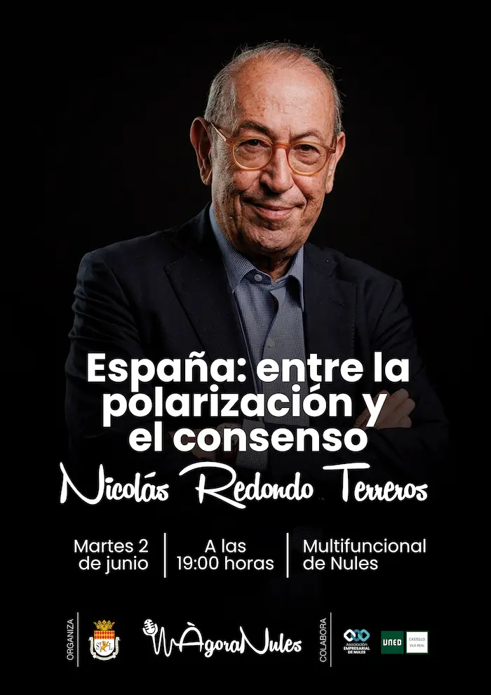 Nicolás Redondo Terreros Ágora Nules