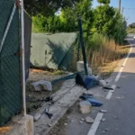 LA POLICIA LOCAL LOCALITZA L’AUTOR DELS DANYS CAUSATS EN UNA PARCEL·LA PRIVADA DESPRÉS DE FUGAR-SE