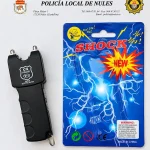 LA POLICÍA LOCAL DE NULES INTERVIENE VARIOS DESCARGADORES ELÉCTRICOS QUE DISTRIBUÍA UN FERIANTE EN LA FERIA AGRÍCOLA