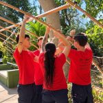 LOS ALUMNOS DE ELECTRICIDAD DAN LUZ AL JARDÍN BOTÁNICO PARA ESTAS NAVIDADES